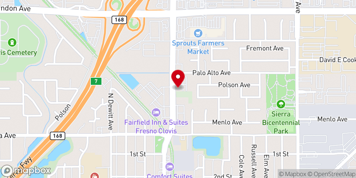 Map showing location of Altar Community Church