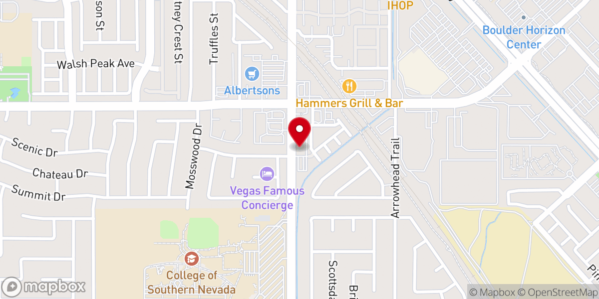 Map showing location of Favor City Church