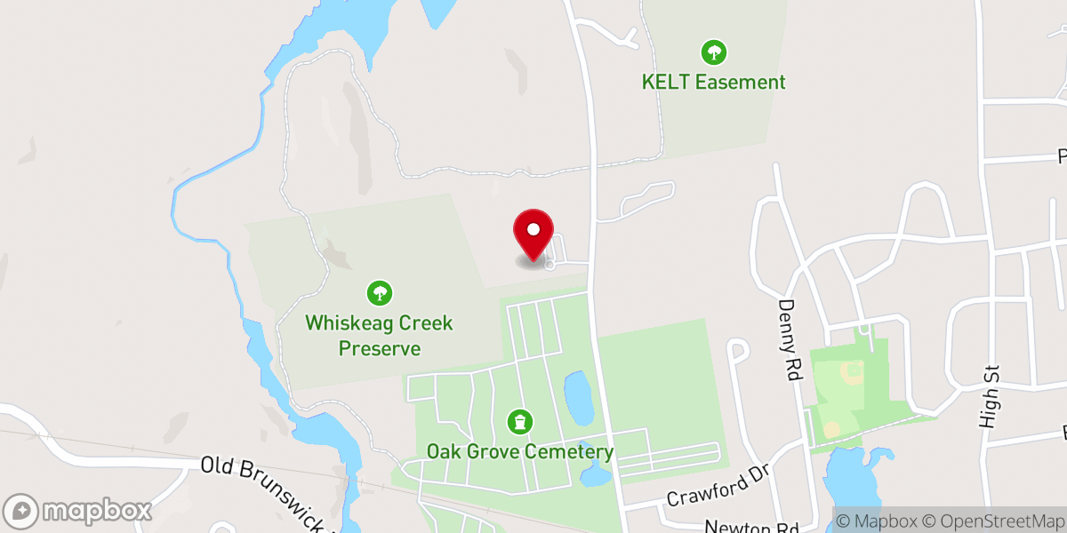 Map showing location of Bath United Methodist Church