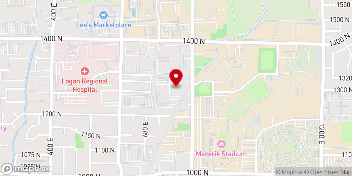 Map showing location of Aztec Building