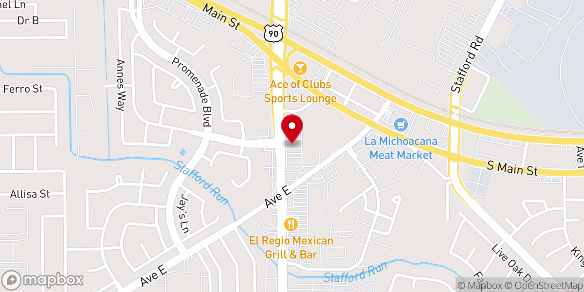 Map showing location of Emmanuel Pentecostal Church