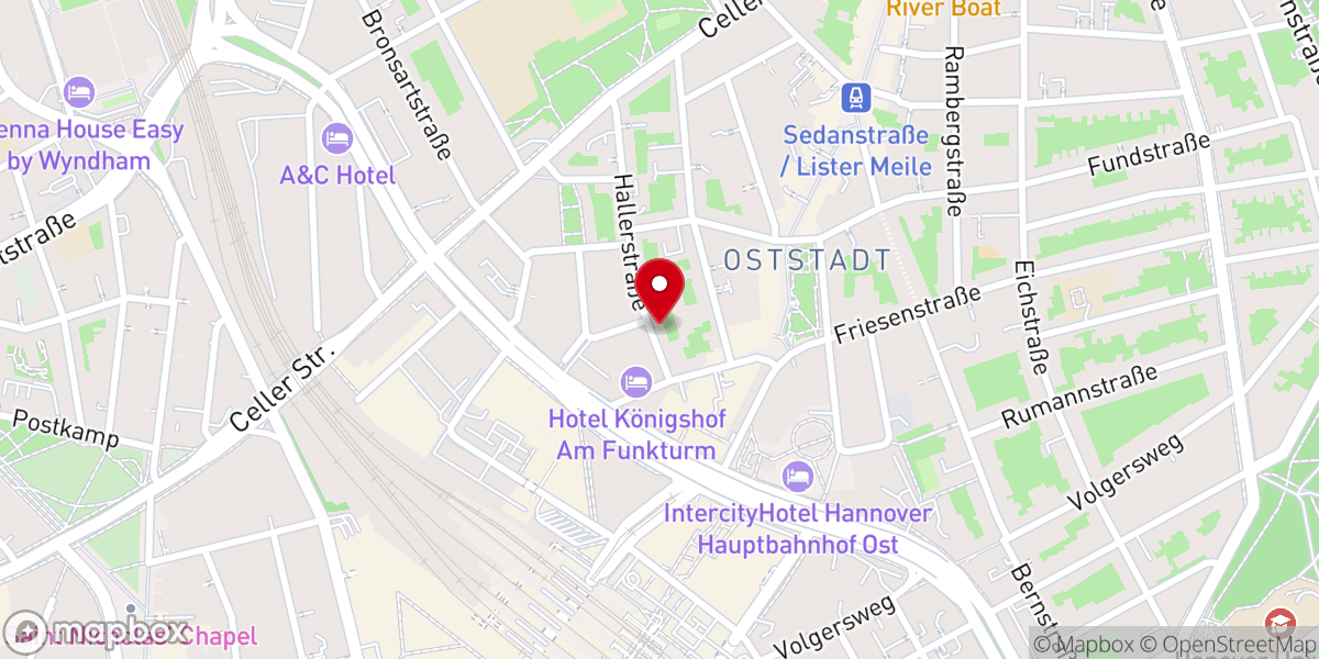Map showing location of Brothel Hannover Kloster