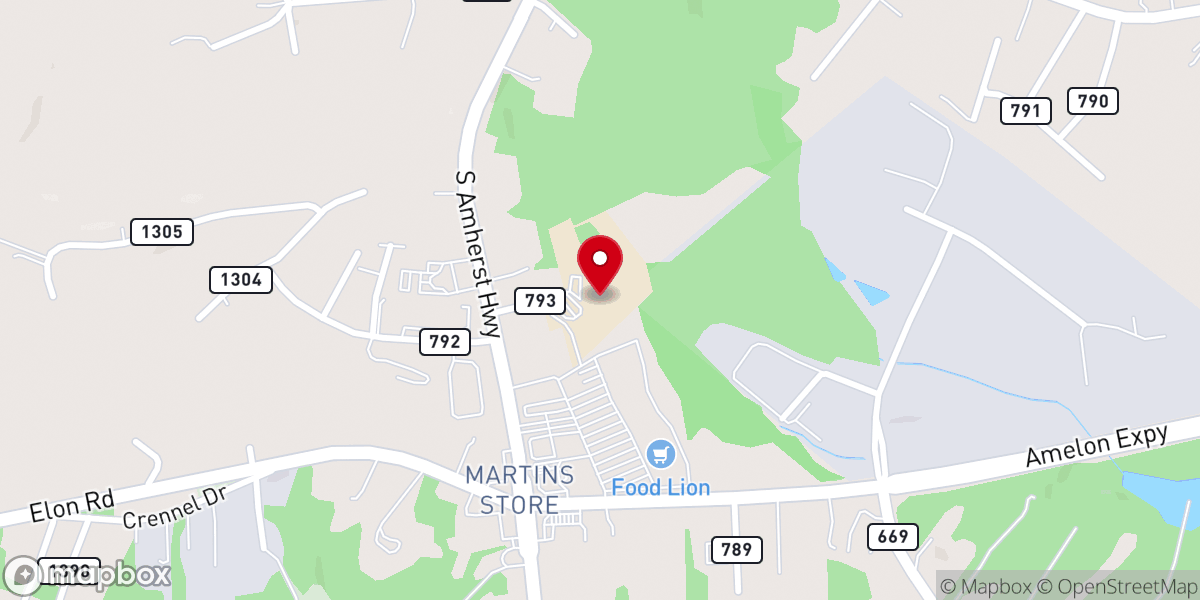 Map showing location of Bedrock Church Madison Heights