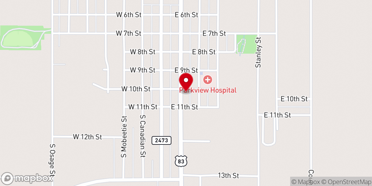 Map showing location of Wheeler Church of Christ