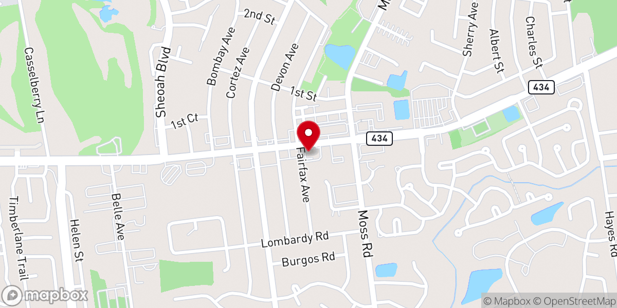 Map showing location of Iglesia La Luz De Cristo