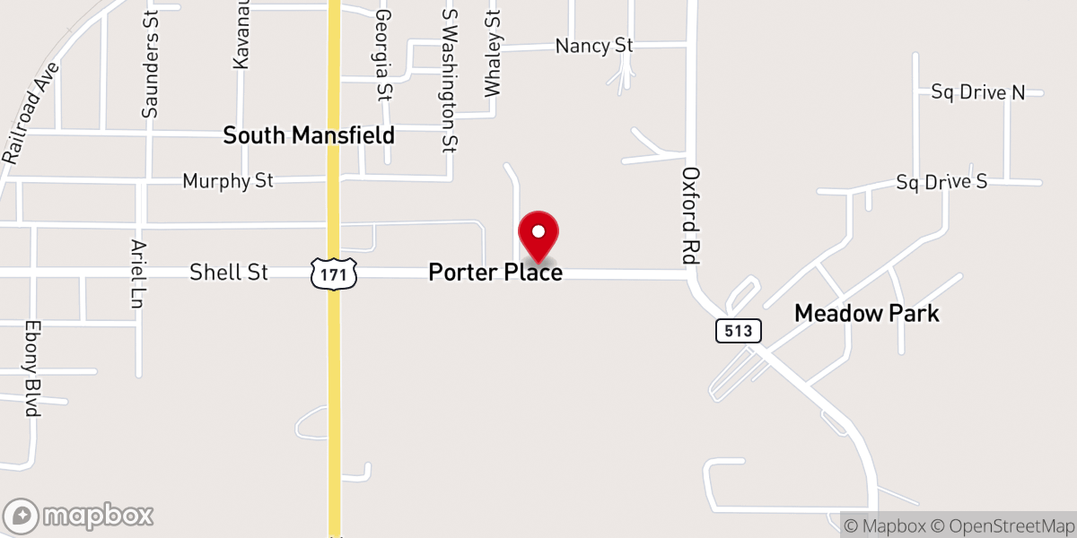 Map showing location of Union Spring