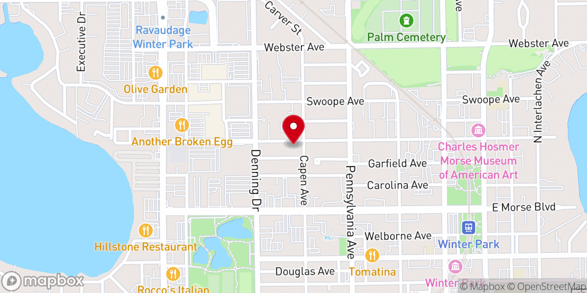 Map showing location of Zion Temple