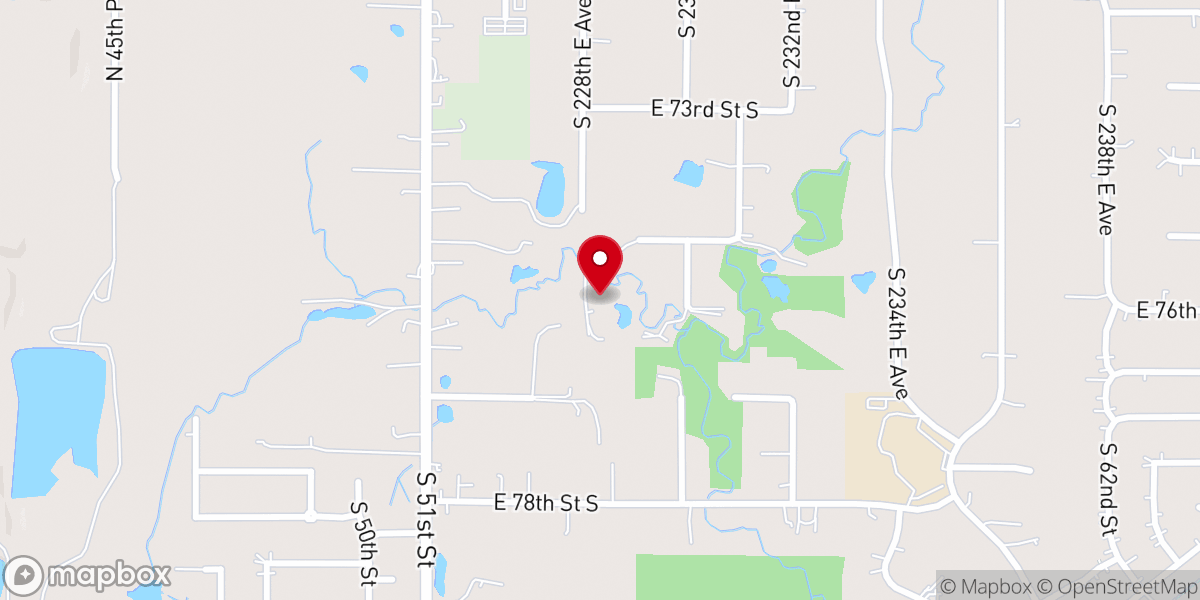 Map showing location of Church of the New Testament Ministries Inc