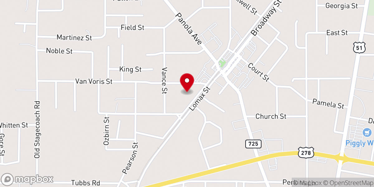 Map showing location of Jesus Loves Me Children Center
