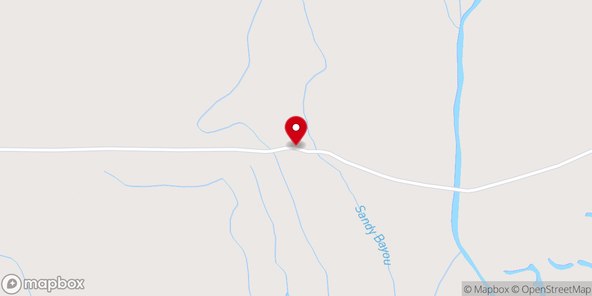 Map showing location of Trinity Baptist Church