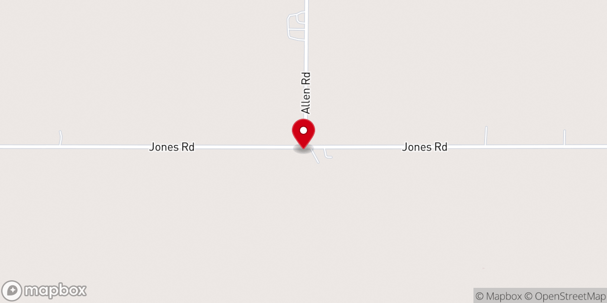 Map showing location of God's Restful Acres (Shiloh Community Church Campground)