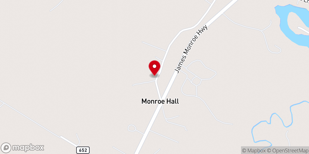 Map showing location of New Monrovia Baptist Church