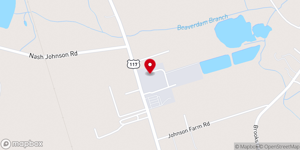 Map showing location of House of Raeford Farms Inc