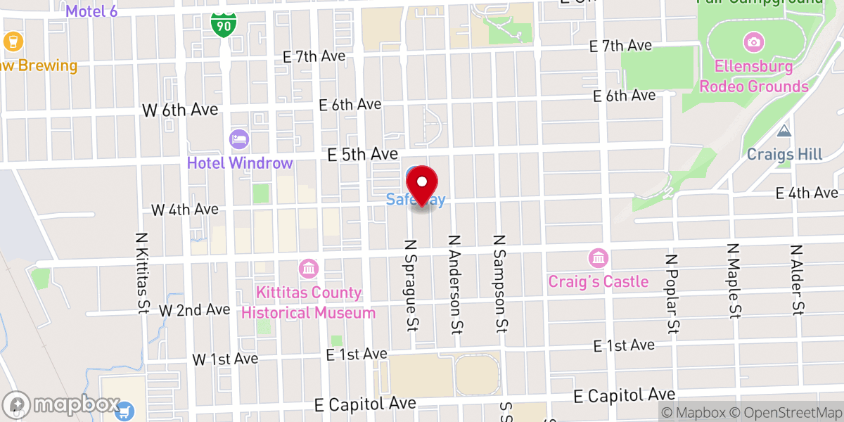 Map showing location of Wellspring Christian Fellowship