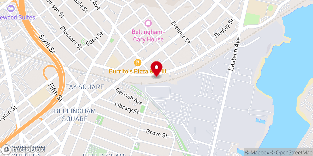 Map showing location of International Gospel Church