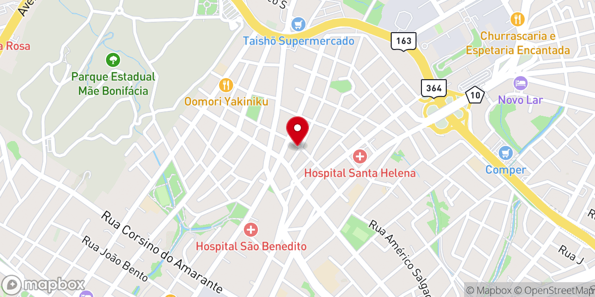 Map showing location of Igreja Evangélica Assembleia De Deus Bairro Santa Helena Cuiabá