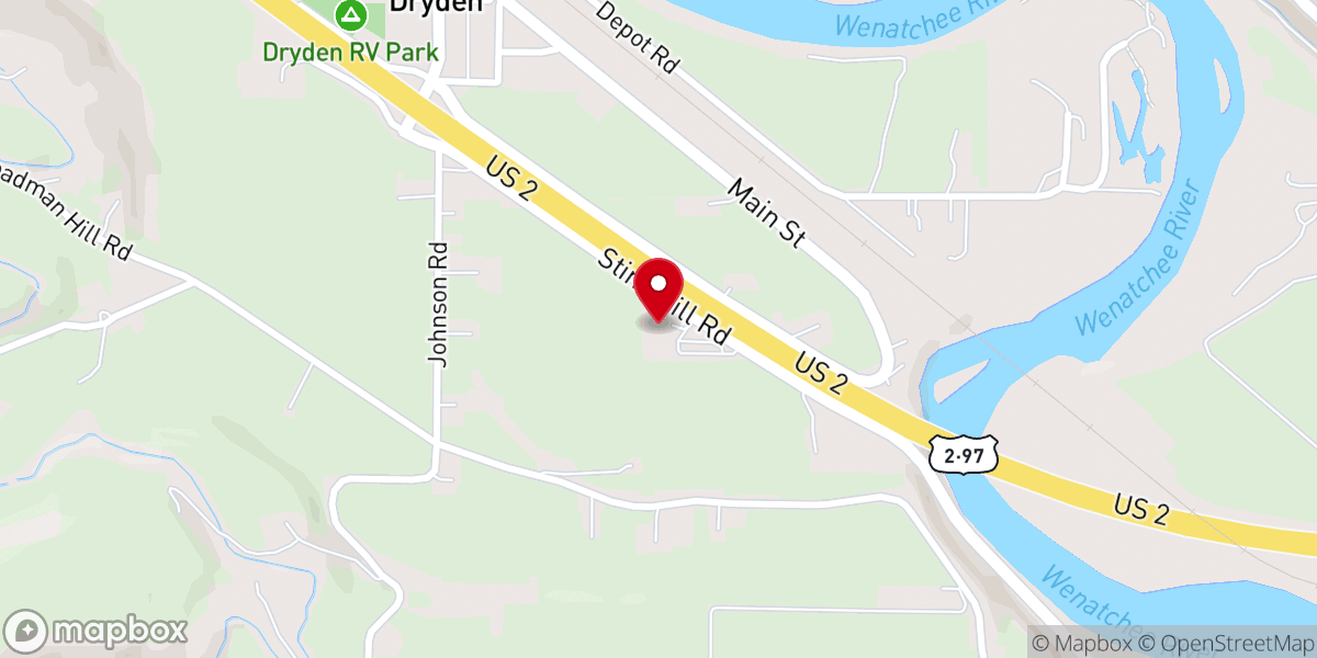 Map showing location of Mid Valley Baptist Church