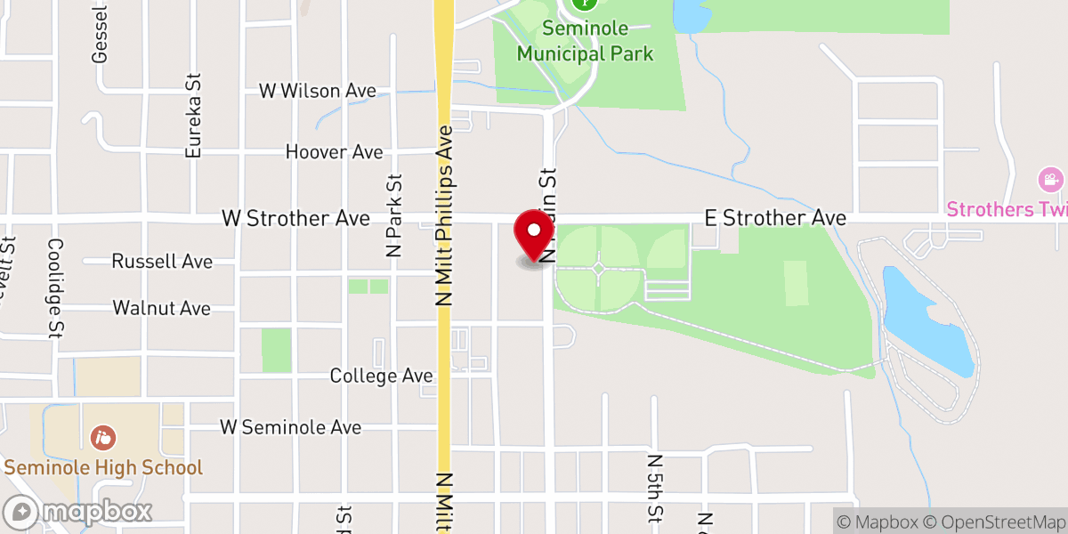 Map showing location of Interfaith Social Ministries