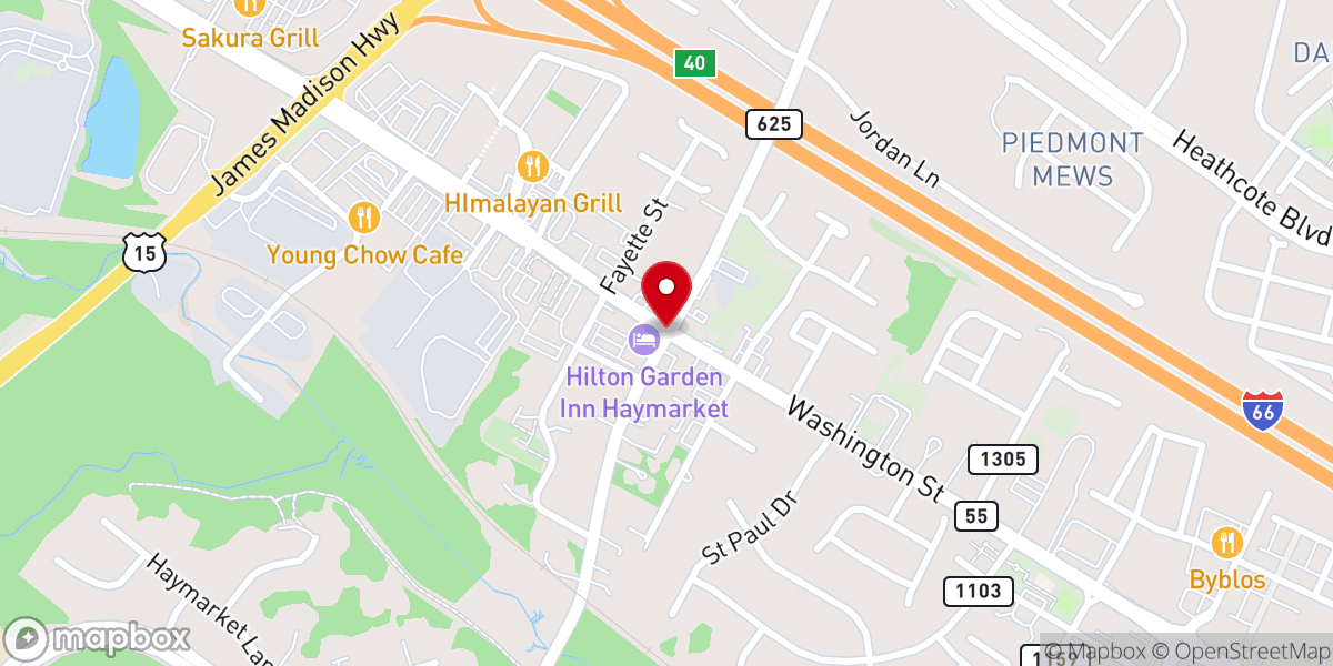 Map showing location of St Joseph Coptic Orthodox Church of Gainesville