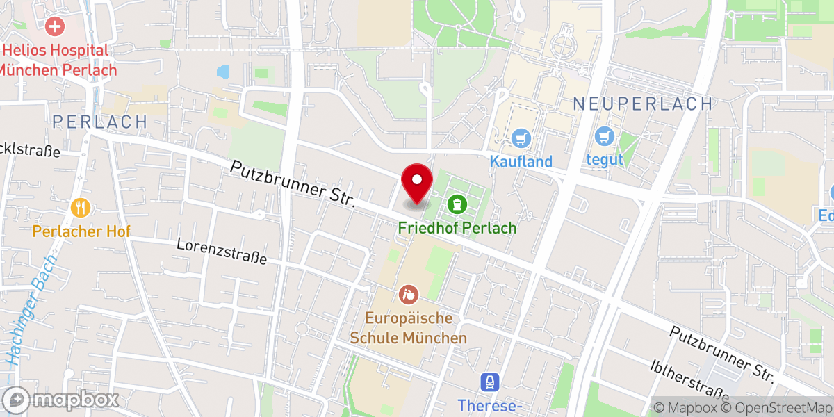 Map showing location of Serbische orthodoxe Kirchengemeinde München e.V.