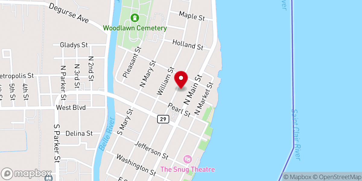 Map showing location of City Wave Church