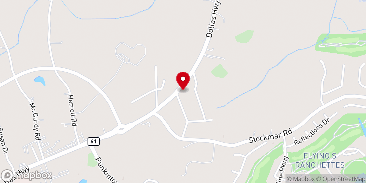 Map showing location of Christ first church