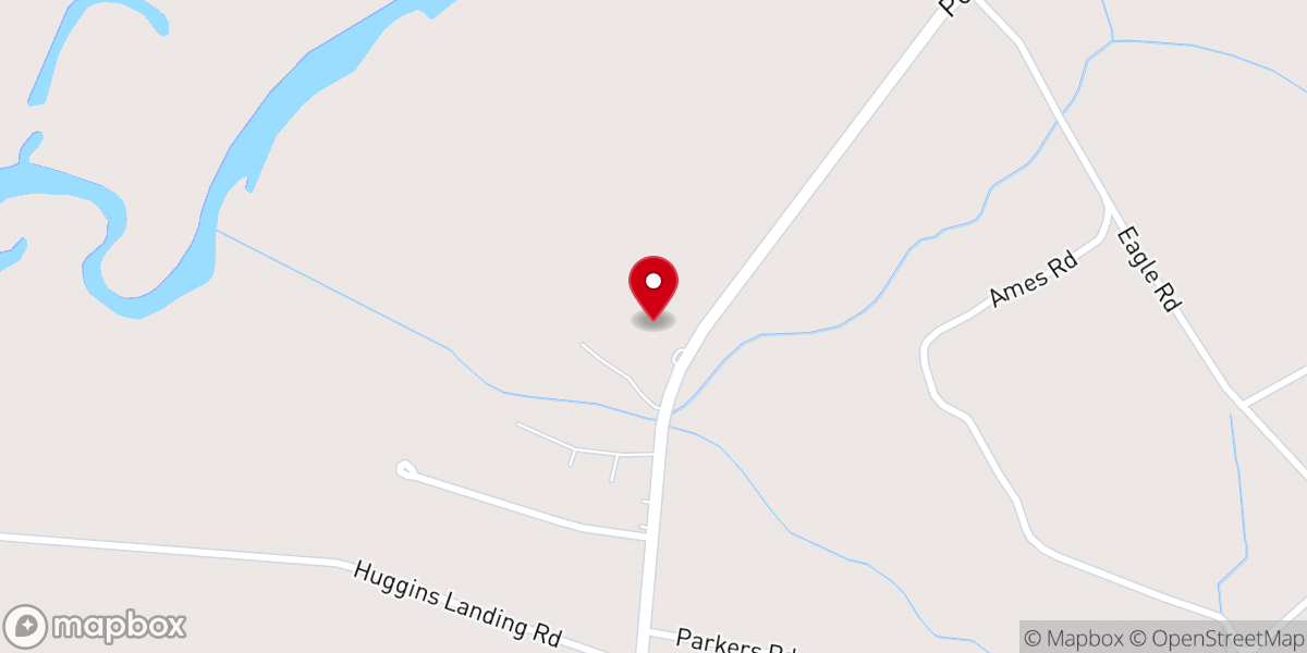Map showing location of Gallivants Ferry Church