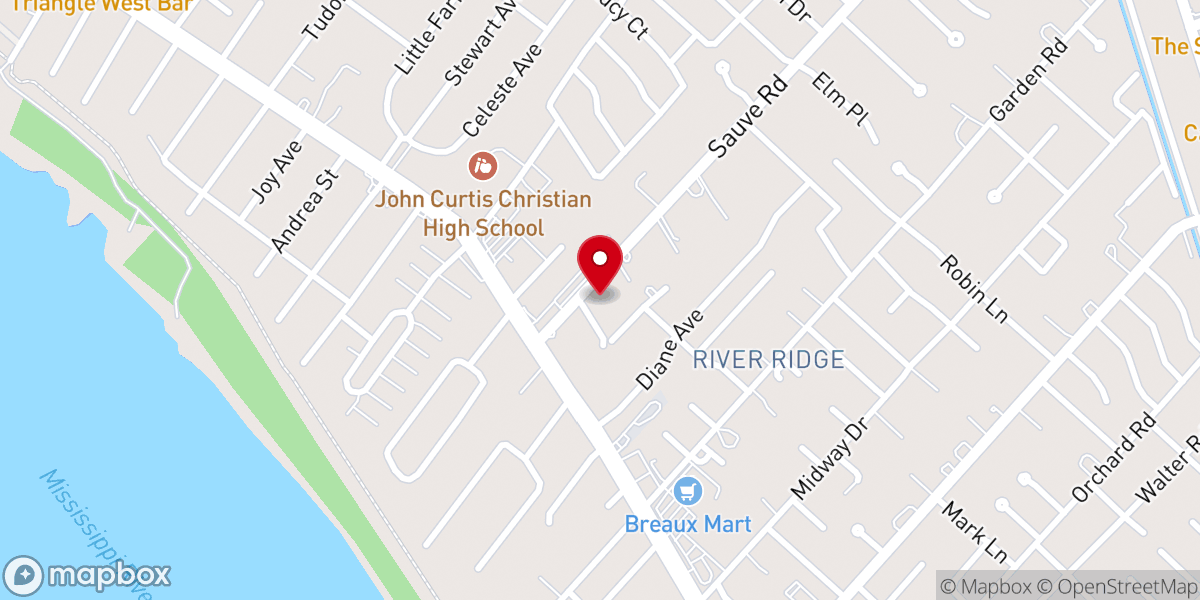 Map showing location of Little Farms United Church of Christ