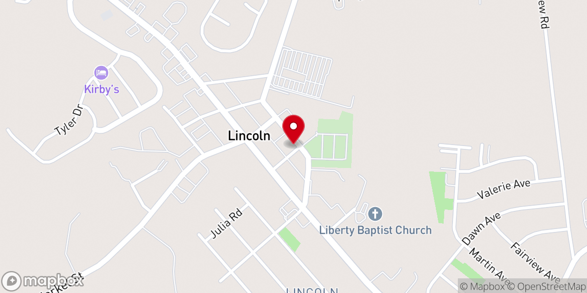 Map showing location of Nativity Coptic Orthodox Church