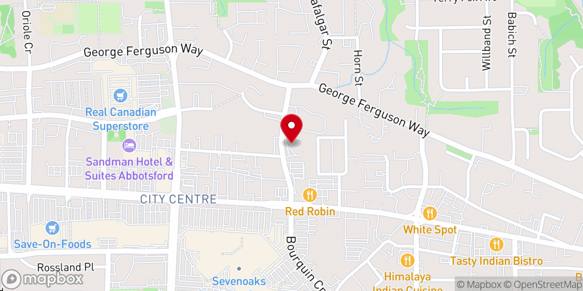 Map showing location of COMMUNITAS SUPPORTIVE CARE SOCIETY