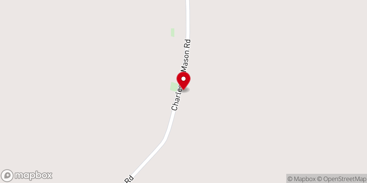 Map showing location of Beech Chapel CME Church