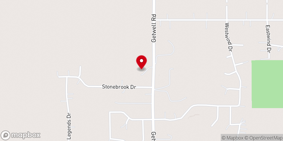 Map showing location of Cross Roads Church