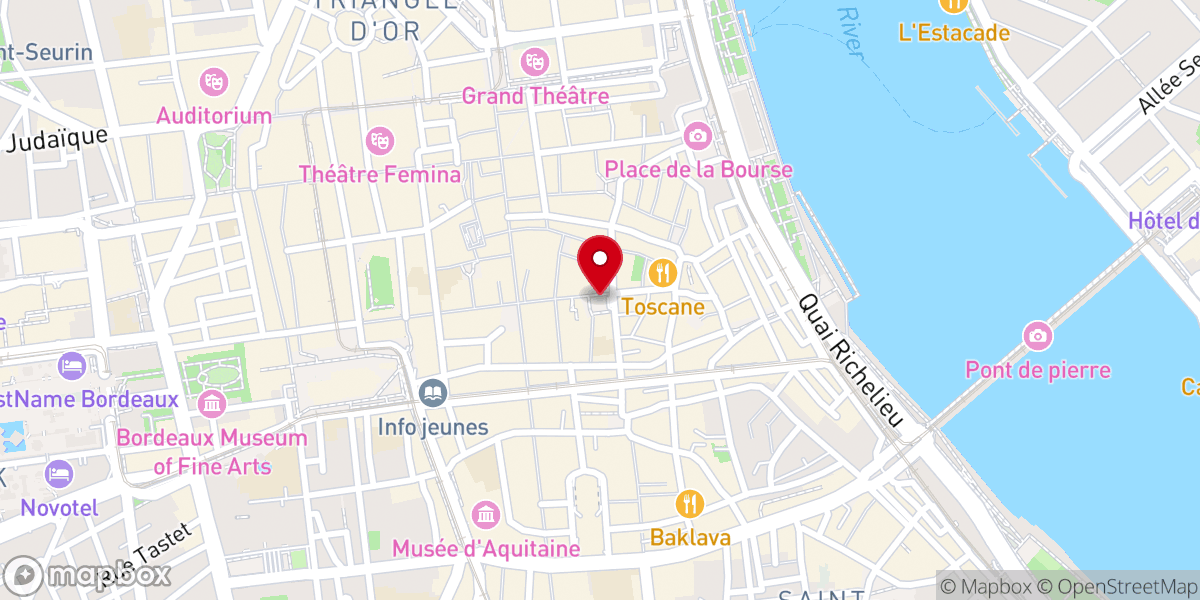 Map showing location of Place Camille Jullian