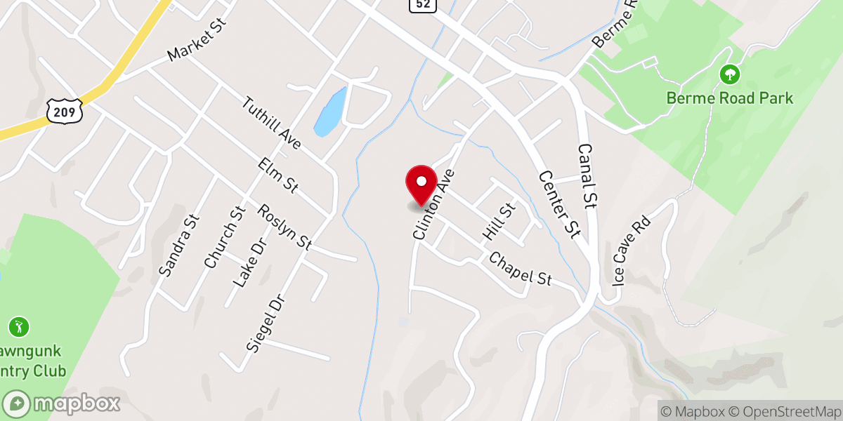 Map showing location of New Testament Church-Jesus