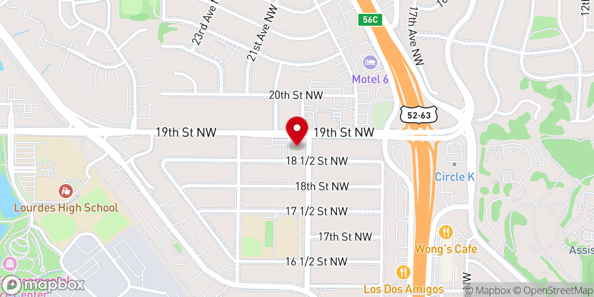 Map showing location of Redemption City Church