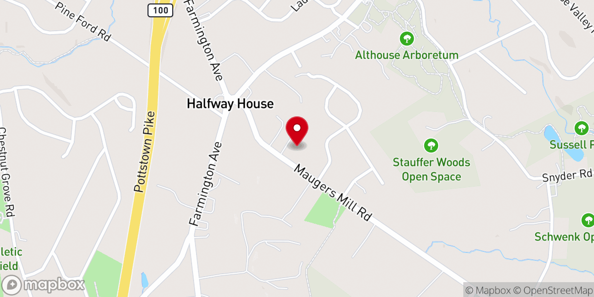 Map showing location of The Church of Jesus Christ of Latter-day Saints