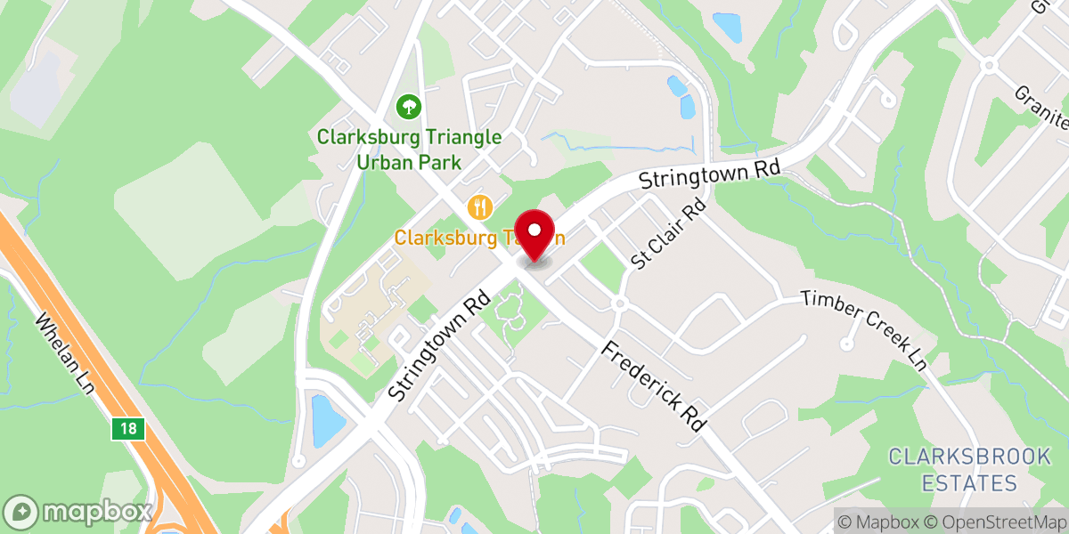 Map showing location of Open Door Church