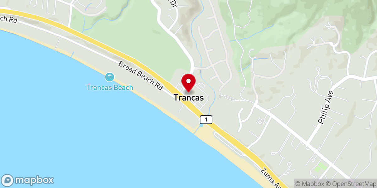Map showing location of Epic of Malibu