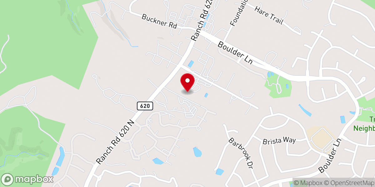 Map showing location of St. Thomas More Catholic Church