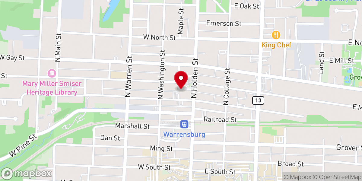 Map showing location of Missouri Valley Community Actn