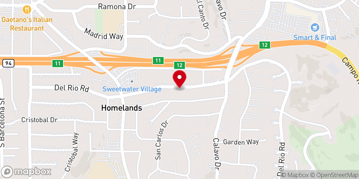 Map showing location of Unity Church of Living Christianity