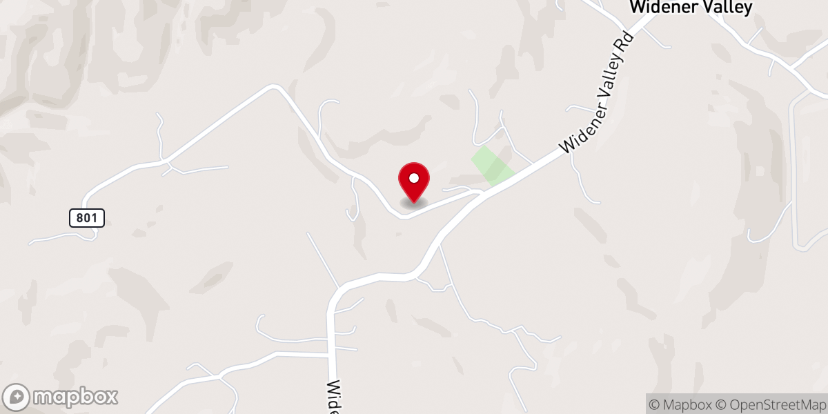 Map showing location of Pleasant View Missionary Baptist Church
