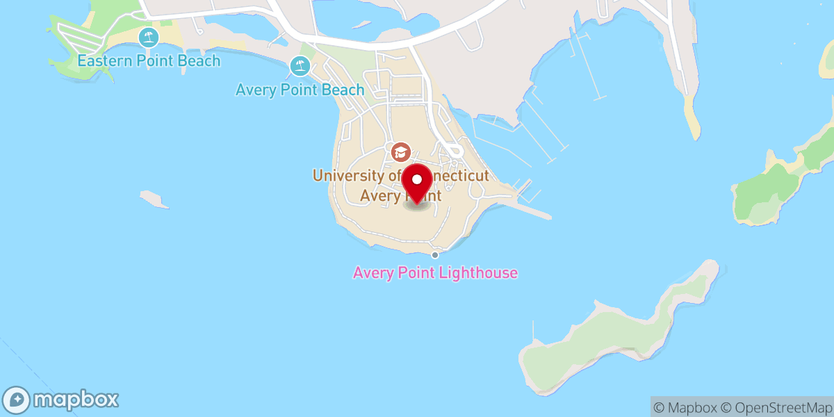 Map showing location of Branford House