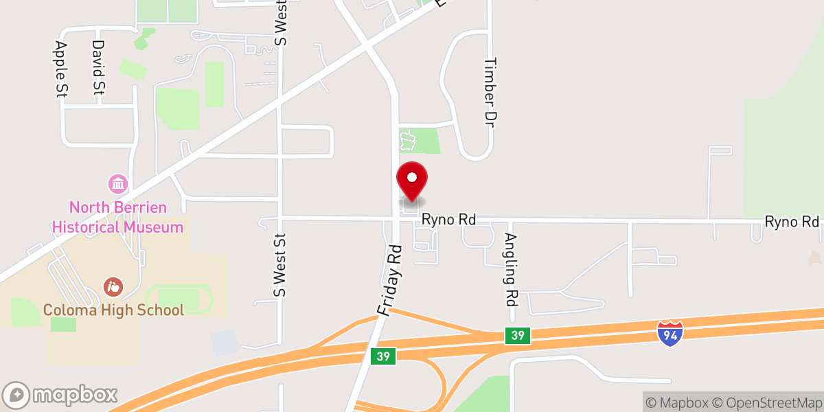 Map showing location of Speedway
