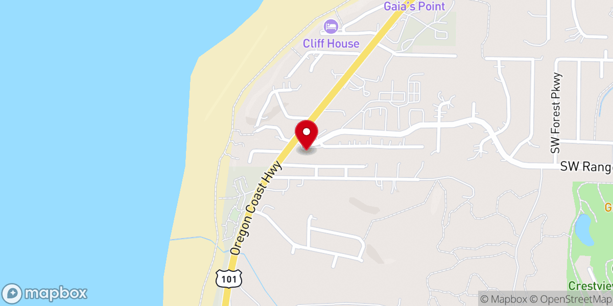 Map showing location of Lighthouse Independent Baptist Church