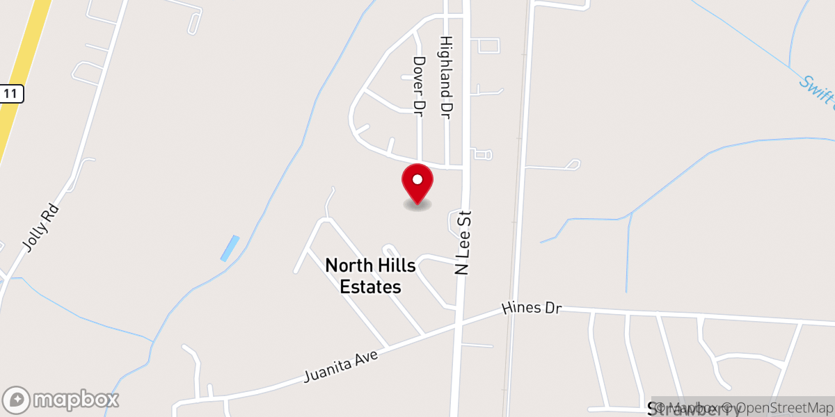 Map showing location of FWB Press