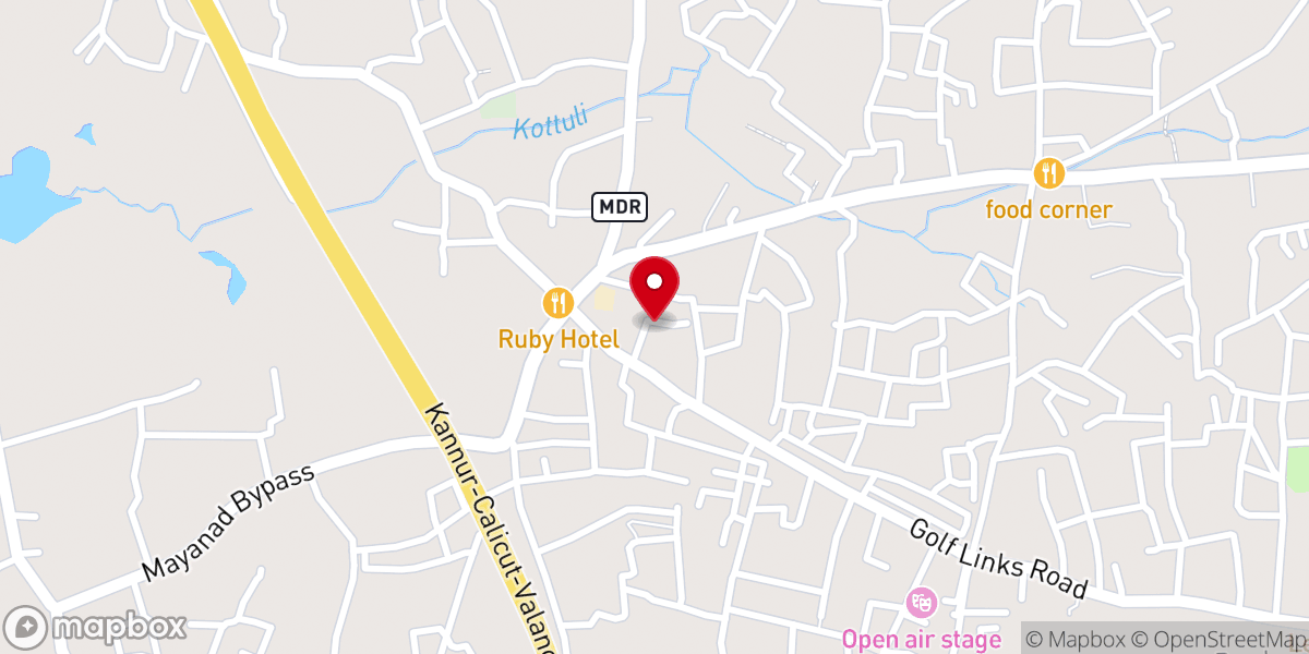 Map showing location of St. Joseph's Convent
