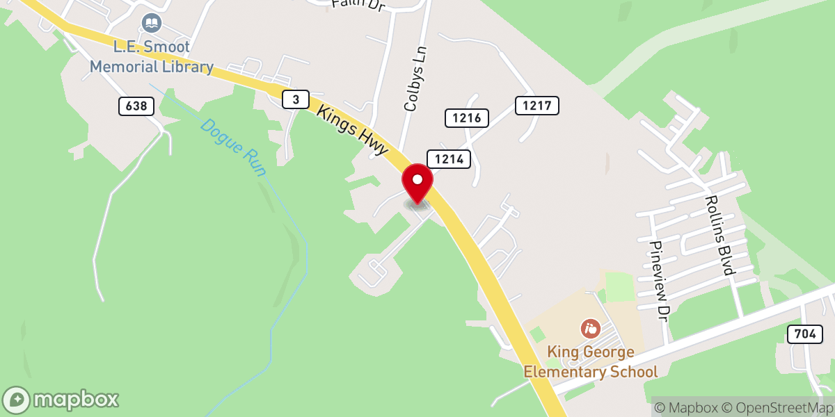 Map showing location of Love Thy Neighbor