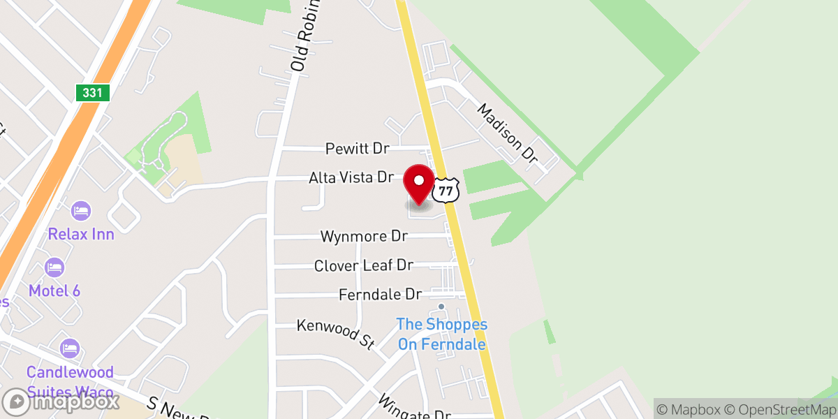 Map showing location of River City Church