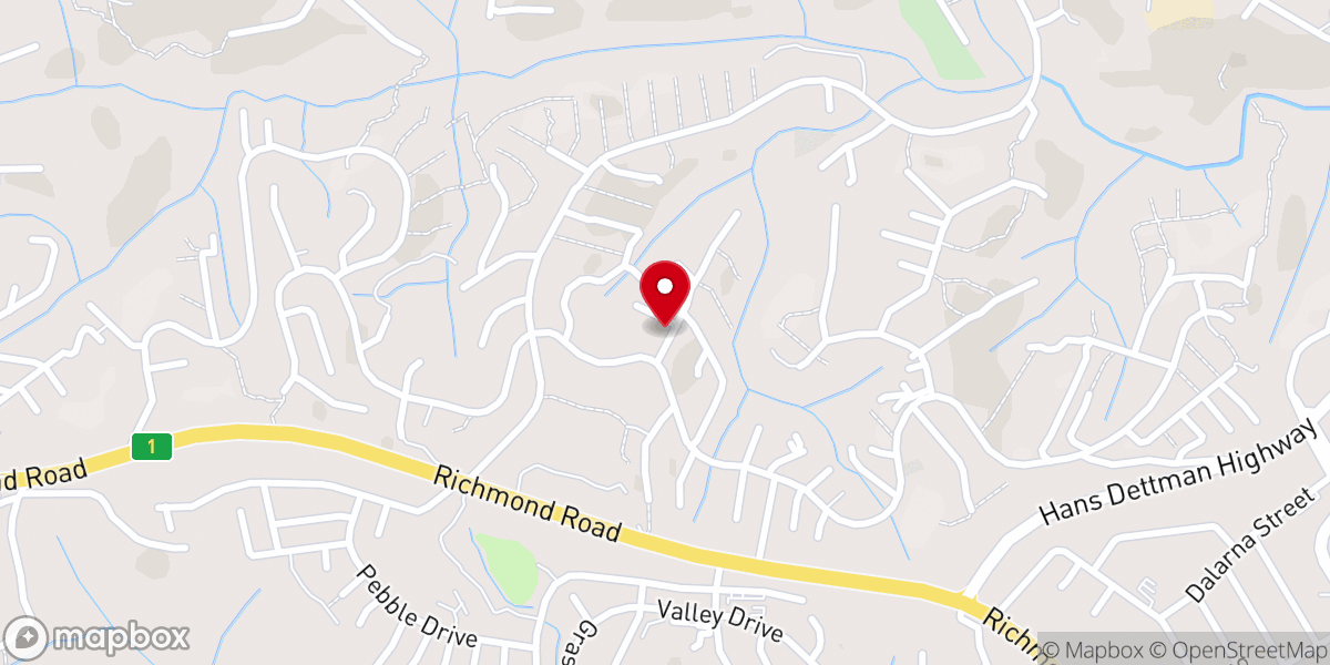 Map showing location of Savannah Park Methodist Church